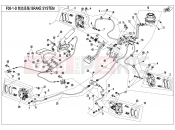 CFMOTO ZFORCE 800 (CF800) BRAKE SYSTEM(2018,STANDARD) - F08-1-D