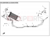 CFMOTO ZFORCE 800 (CF800) OIL COOLING SYSTEM - F18-2