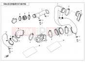 CFMOTO ZFORCE 800 (CF800) CVT AIR PIPE - F00-2-V2