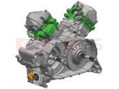 CFMOTO ZFORCE 800 (CF800) 2V91W ENGINE(LONG FRONT OUTPUT SHAFT) - E00-1