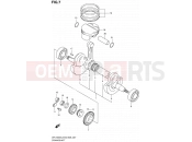SUZUKI DR-Z400S L2 (2012) (E03,E28,E33) 7 - CRANKSHAFT