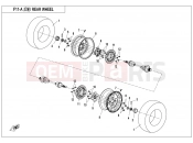 CFMOTO ZFORCE 800 (CF800) REAR WHEEL(2017) - F11-A