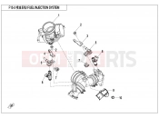 CFMOTO ZFORCE 800 (CF800) FUEL INJECTION SYSTEM - F15-3