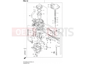 SUZUKI DR-Z400S L2 (2012) (E03,E28,E33) 14 - CARBURETOR (DR-Z400SL2 E33)