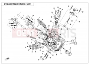 CFMOTO ZFORCE 800 (CF800SU-3) CYLINDER HEAD NO.1 ASSY - E02-2
