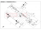 CFMOTO ZFORCE 800 (CF800SU-3) TRANSMISSION SYSTEM(3) - E06-3