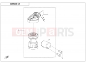 CFMOTO ZFORCE 800 (CF800SU-3) LOCK KIT - F01