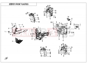 CFMOTO ZFORCE 800 (CF800SU-3) FRONT PLASTICS - F04-1