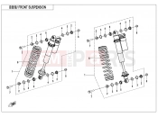 CFMOTO ZFORCE 800 (CF800SU-3) FRONT SHOCK ABSORBER - F05-2