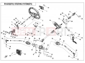 CFMOTO ZFORCE 800 (CF800SU-3) STEERING SYSTEM(EPS) - F10