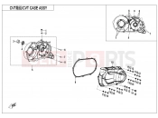 CFMOTO ZFORCE 800 (CF800SU-3) CVT CASE ASSY - E01-3