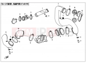 CFMOTO ZFORCE 800 (CF800US-A) ENGINE MOUNTING PARTS - F00-1