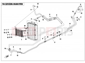 CFMOTO ZFORCE 800 (CF800US-A) OIL COOLING SYSTEM - F18-2