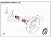CFMOTO ZFORCE 800 (CF800US-A) CLUTCH HOUSING ASSY - E05-3