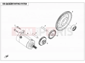 CFMOTO ZFORCE 800 (CF800US-A) STARTING SYSYTEM - E09