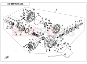 CFMOTO ZFORCE 800 (CF800US-A) FORNT AXLE - F29
