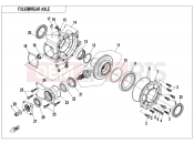 CFMOTO ZFORCE 800 (CF800US-A) REAR AXLE - F33