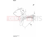 SUZUKI DR-Z400S L2 (2012) (E03,E28,E33) 47 - FRAME COVER (DR-Z400SL2 E03)