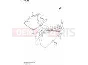 SUZUKI DR-Z400S L2 (2012) (E03,E28,E33) 48 - FRAME COVER (DR-Z400SL2 E28)