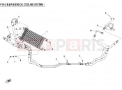 CFMOTO ZFORCE 800 (CF800US-A) OIL COOLING SYSTEM - F18-2