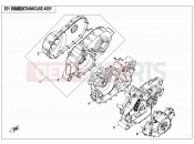 CFMOTO ZFORCE 800 (CF800US-A) CRANKCASE ASSY - E01