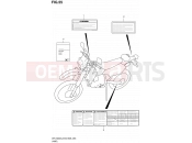 SUZUKI DR-Z400S L2 (2012) (E03,E28,E33) 55 - LABEL (DR-Z400SL2 E03)