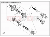 CFMOTO ZFORCE 800 (CF800US-A) TRANMISSION SYSTEM (â ) - E06-1