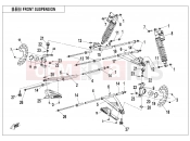 CFMOTO ZFORCE 800 (CF800US-A) FRONT SUSPENSION(2018) - F05-B-V2