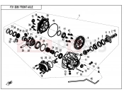 CFMOTO ZFORCE 800 (CF800US-A) FRONT AXLE - F31