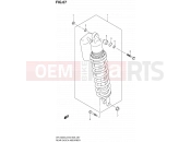SUZUKI DR-Z400S L2 (2012) (E03,E28,E33) 67 - REAR SHOCK ABSORBER (DR-Z400SL2 E33)