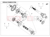 CFMOTO ZFORCE 800 (CF800US-A) TRANSMISSION SYSTEM(1) - E06-1-V2