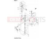 SUZUKI DR-Z400S L2 (2012) (E03,E28,E33) 71 - REAR MASTER CYLINDER