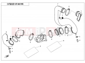 CFMOTO 2020 SSV ZFORCE 800 (CF800US-A) CVT AIR PIPE - F00-2-V2