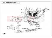 CFMOTO 2020 SSV ZFORCE 800 (CF800US-A) FRONT PLASTICS 1 - F04-1