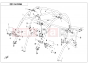 CFMOTO 2020 SSV ZFORCE 800 (CF800US-A) CAB FRAME - F23-A