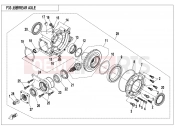 CFMOTO 2020 SSV ZFORCE 800 (CF800US-A) REAR AXLE(2017) - F33-C