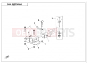 CFMOTO 2020 SSV ZFORCE 800 (CF800US-A) TOWBAR(SPLIT) - F40-A