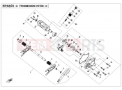 CFMOTO 2020 SSV ZFORCE 800 (CF800US-A) TRANSMISSION SYSTEM(3) - E06-3-V3
