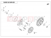 CFMOTO 2020 SSV ZFORCE 800 (CF800US-A) OIL PUMP ASSY. - E07