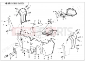 CFMOTO ZFORCE 800 (CF800US-A) MIDDLE PLASTICS 1 - F04-3-V3