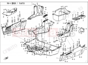 CFMOTO ZFORCE 800 (CF800US-A) MIDDLE PLASTICS 2 - F04-4-V3