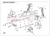 CFMOTO ZFORCE 800 (CF800US-A) FRONT SUSPENSION(2018) - F05-B-V3
