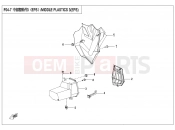 CFMOTO 2019 SSV ZFORCE 800 (CF800UTR) MIDDLE PLASTICS 3(EPS) - F04-7
