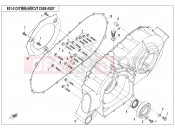 CFMOTO 2019 SSV ZFORCE 800 (CF800UTR) CVT CASE ASSY. - E01-3