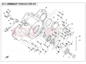 CFMOTO 2019 SSV ZFORCE 800 (CF800UTR) LEFT CRANKCASE COVER ASSY. - E01-5-V1
