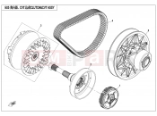 CFMOTO 2019 SSV ZFORCE 800 (CF800UTR) CLUTCH@^CVT ASSY - E05