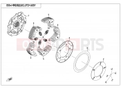 CFMOTO 2019 SSV ZFORCE 800 (CF800UTR) CLUTCH ASSY - E05-4