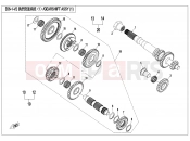 CFMOTO 2019 SSV ZFORCE 800 (CF800UTR) TRANSMISSION SYSTEM (1) - E06-1-V2
