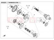 CFMOTO 2019 SSV ZFORCE 800 (CF800UTR) TRANSMISSION SYSTEM(1) - E06-1-V3