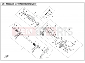CFMOTO 2019 SSV ZFORCE 800 (CF800UTR) TRANSMISSION SYSTEM (3) - E06-3-V1